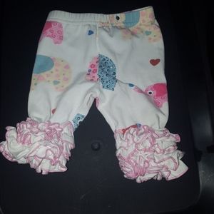 Boutique icing elephant capri 12M